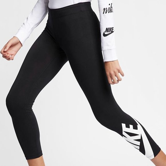 Nike Pants - NWT Nike Sportswear Black Leg A See Leggings, M